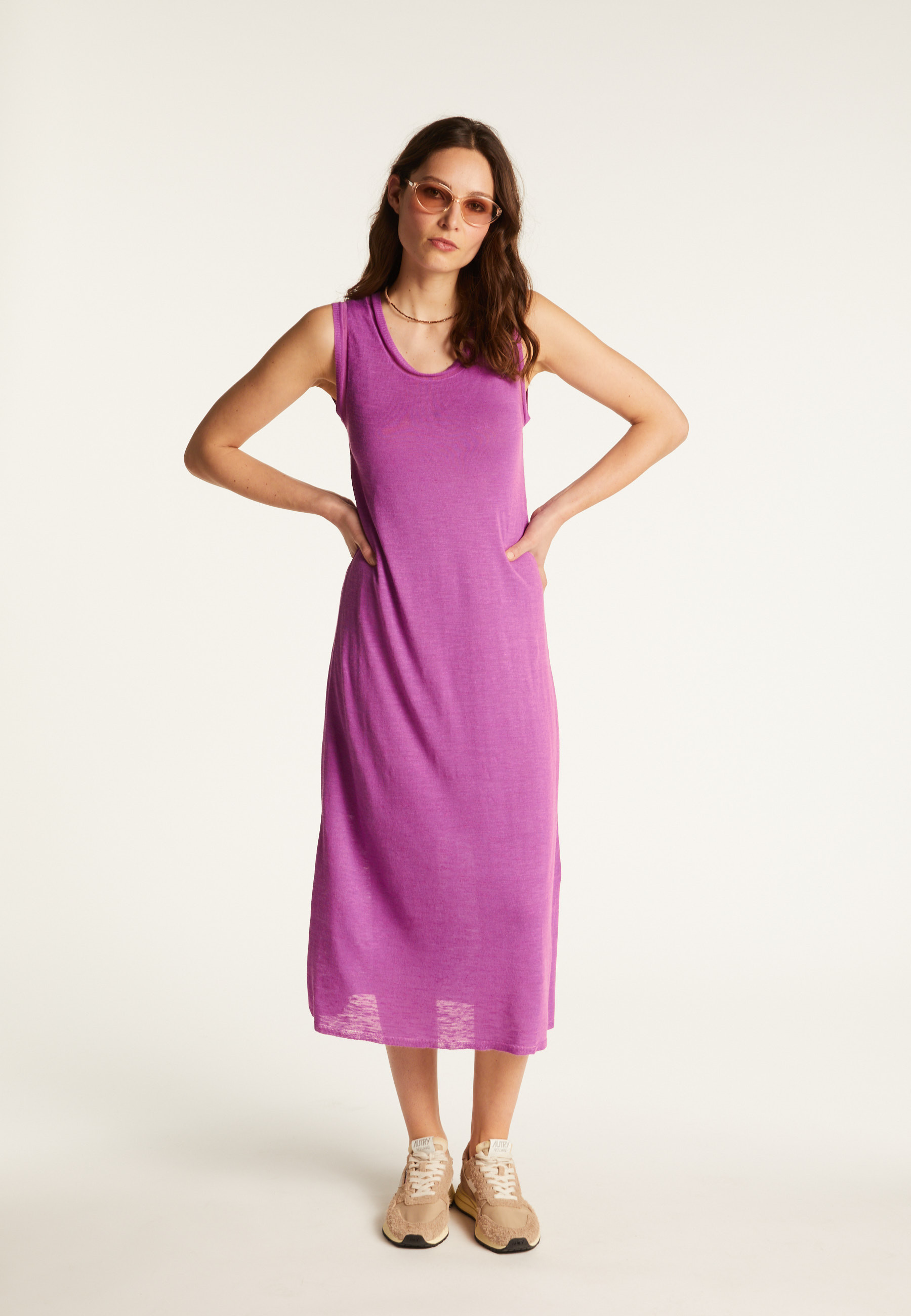 Ensemble robe en lin et coton - Dayana