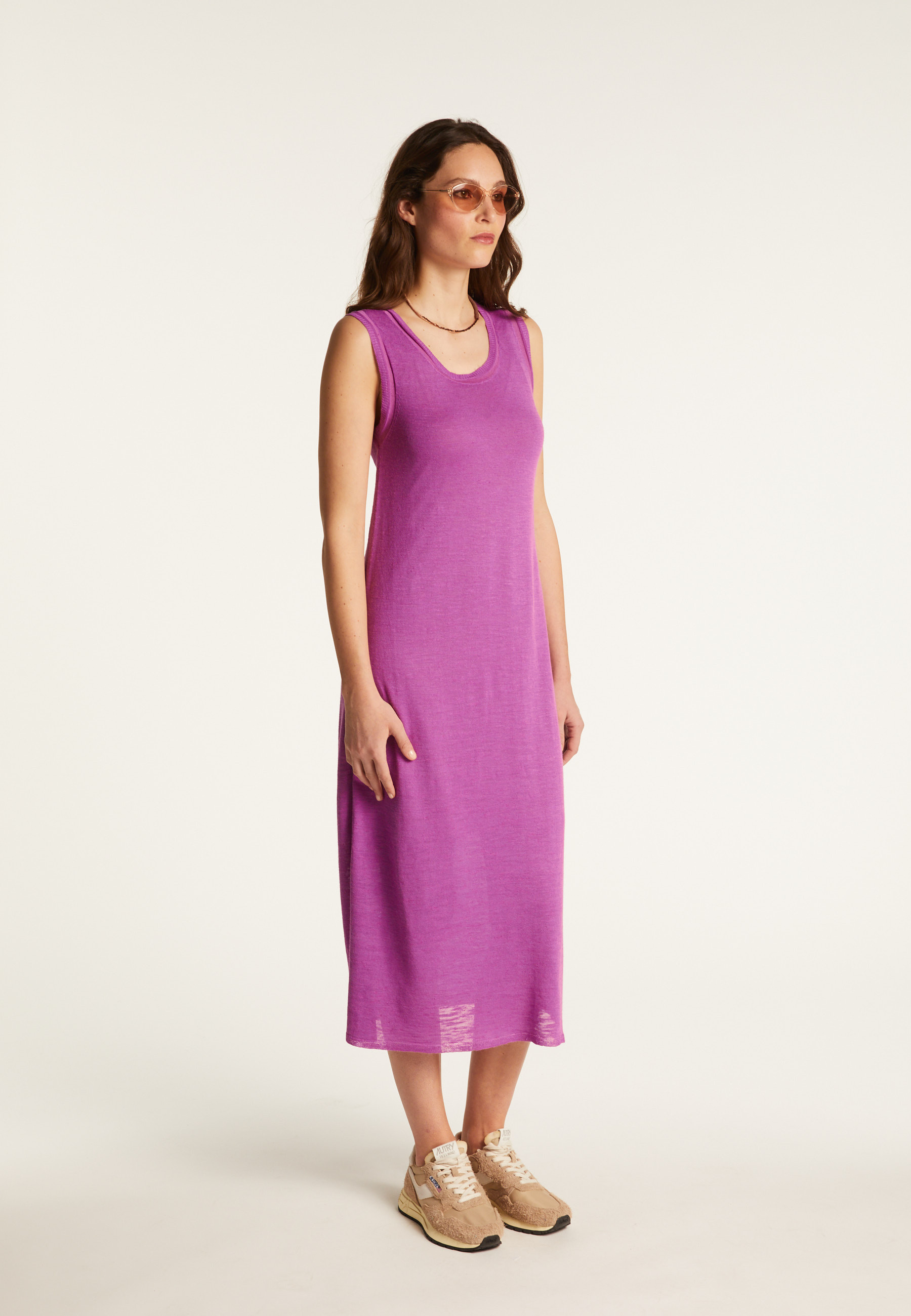 Ensemble robe en lin et coton - Dayana