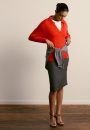 Montagut cashmere oversized V-neck sweater