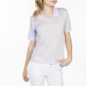 Polo T-shirt in Fil Lumière Lydie