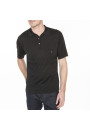 Polo motif croisillon  Louis-Eugène 0307 noir - 01 noir