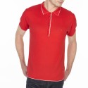Polo fantaisie Fil Lumière Loic 6081 berlingot - 19 rouge clair