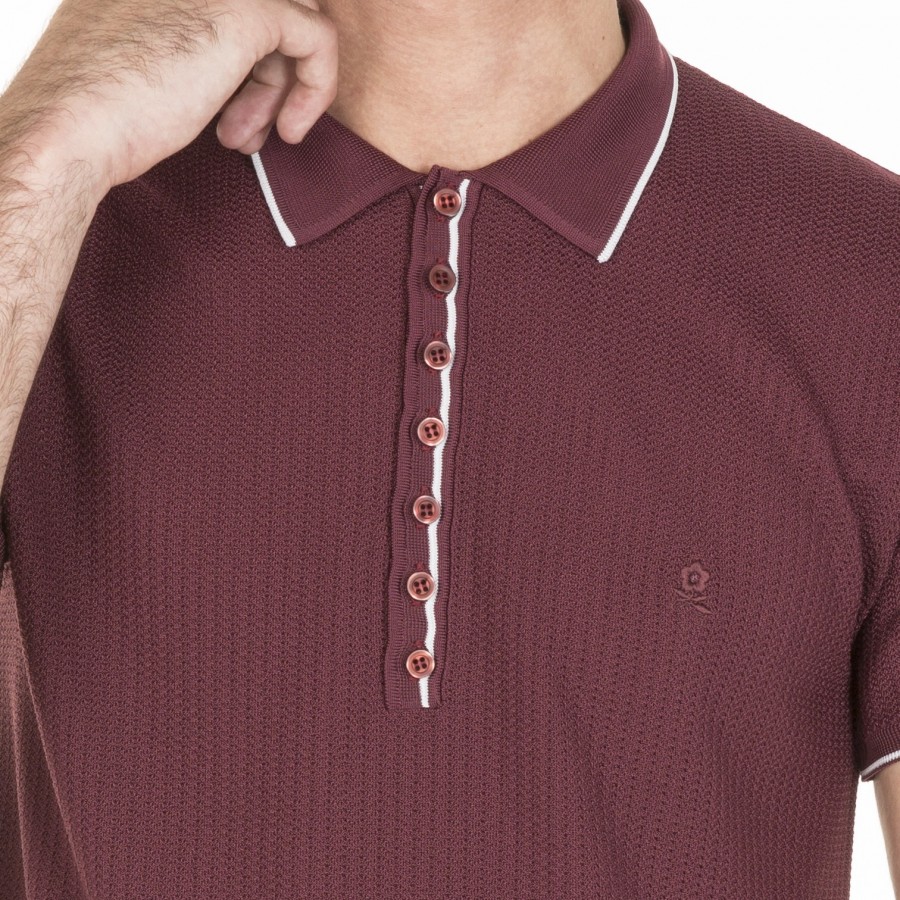 Fancy Polo Fil Lumière - Baldwin