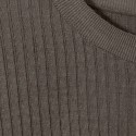 Pull oversize à côtes - Gladys 6368 Steppe - 83 Kaki
