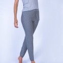 Pantalon en coton cachemire