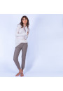 Pull col roulé oversize Heva 6360 Perle - 82 Ecru
