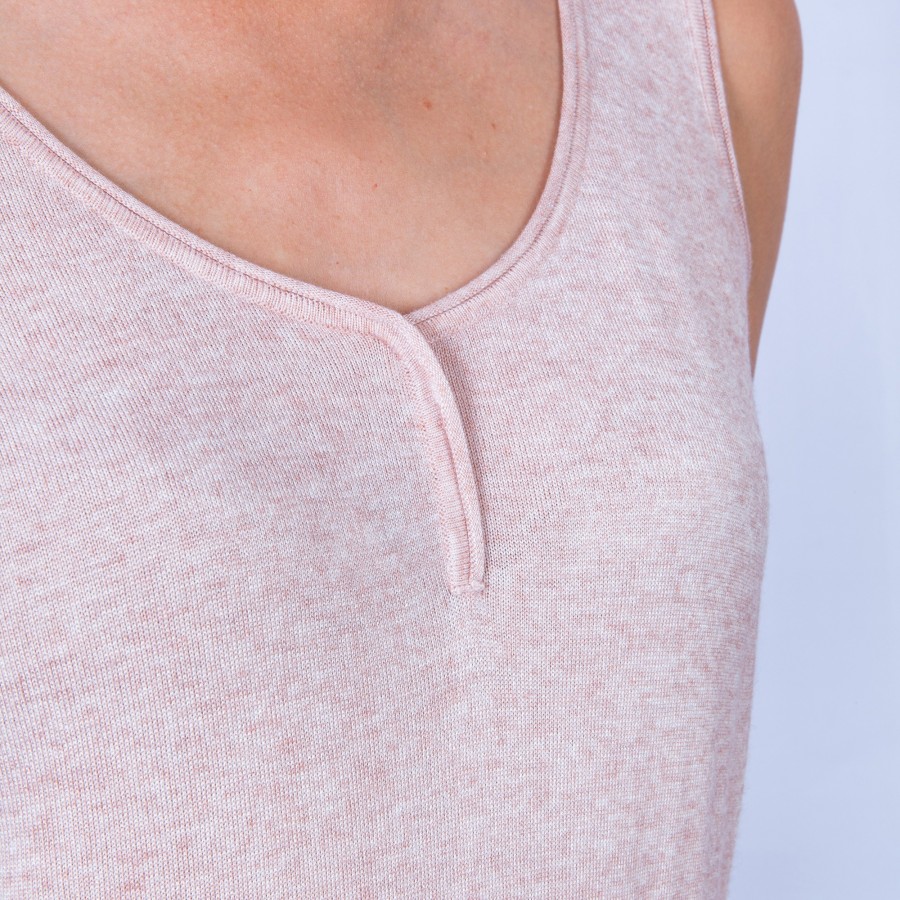 Bamboo cachemere tank top - Hoatti
