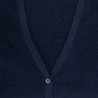 Gilet oversize en laine - Georgia 6340 Marine - 05 Bleu marine
