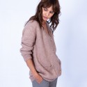 Gilet oversize en mohair Gabel 6369 Grege - 13 Beige m