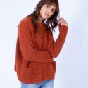 Sweat en mohair Gandi 6371 Santal - 15 Orange