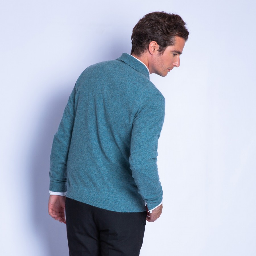 Pull col polo en cachemire - Franklin