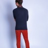 Pull en cachemire Faustin 6340 Marine - 05 bleu marine