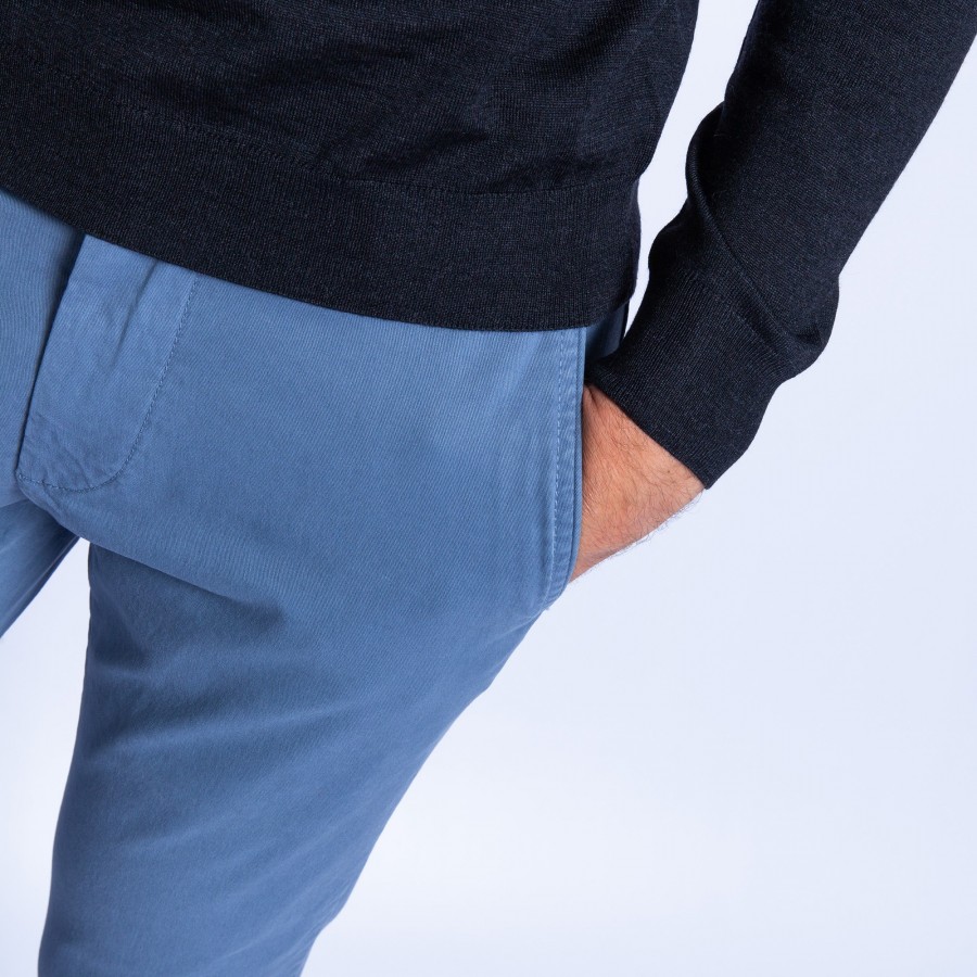 Pull col roulé en laine mérinos - Enzo