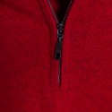 Pull col zippé en cachemire Filip 6343 imperial - 52 rouge