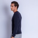 Pull col V en cachemire - Ferdinand 6340 marine - 05 bleu marine