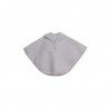 Cape en cachemire - Incognito 6366 plume - 11 gris clair