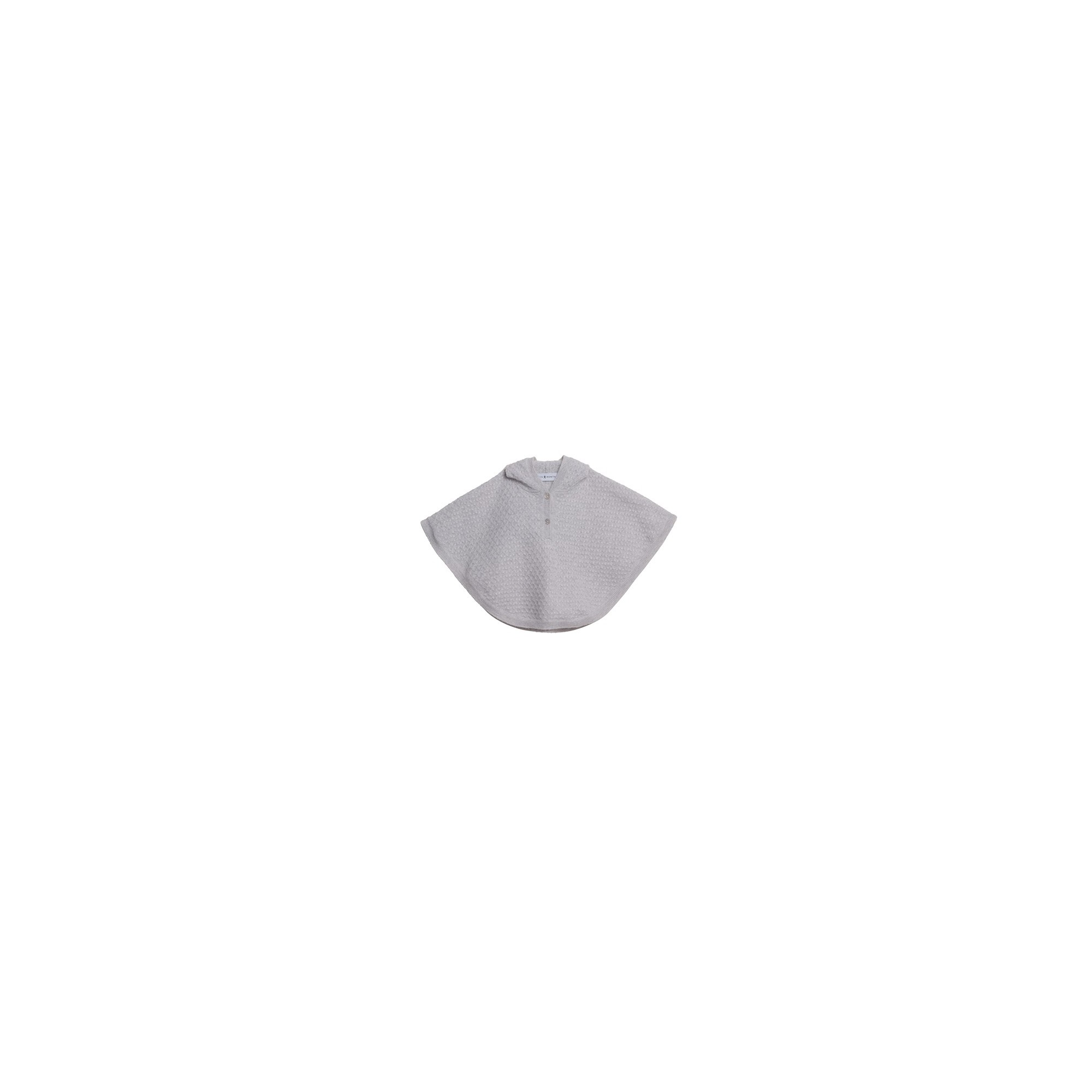 Cape en cachemire - Incognito 6366 plume - 11 gris clair