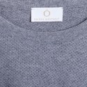 Cotton  and cashmere crew neck jumper - Hizoka